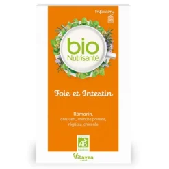 Bio Nutrisanté infusion Foie et Intestin sachets