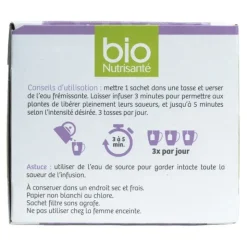 Bio Nutrisanté infusion Relax sachets