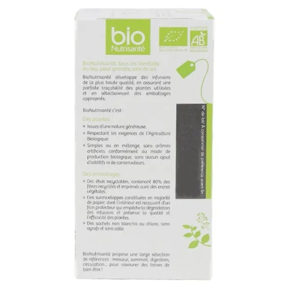 Bio Nutrisanté infusion Sauge sachets