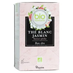 Bio Nutrisanté Thé blanc Jasmin Bien être sachets