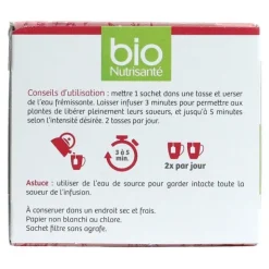 Bio Nutrisanté Thé noir Antioxydant sachets