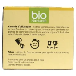 Bio Nutrisanté Thé noir Elimination sachets