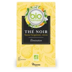 Bio Nutrisanté Thé noir Elimination sachets