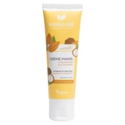 Biosecure Crème mains bio Amande Karité