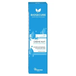 Biosecure Crème nuit à l'acide hyaluronique Bio