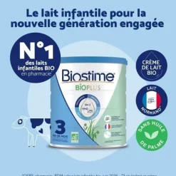 Biostime Bio plus lait 3ème âge