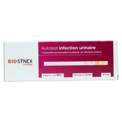 Biosynex autotest infection urinaire bandelettes