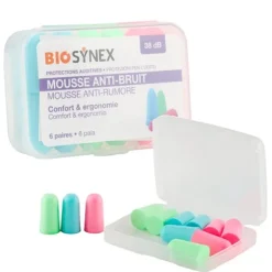 Biosynex Protections auditives Mousse anti bruit