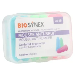 Biosynex Protections auditives Mousse anti bruit
