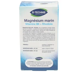 Biotechnie Magnésium Marin Vitamine B6 Rhodiola gélules