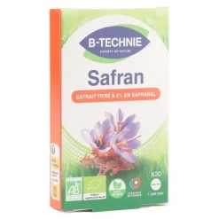 Biotechnie Safran bio comprimés