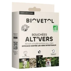 Biovetol bouchées Alt Vers Chien bio