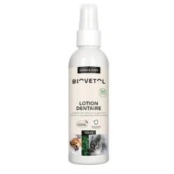 Biovetol Lotion dentaire chien et chat