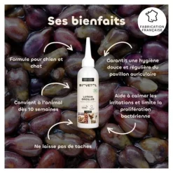 Biovetol Lotion oreilles chien et chat