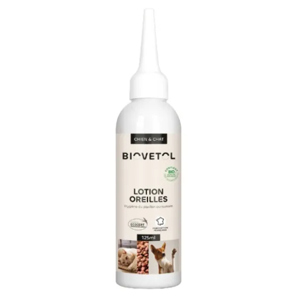 Biovetol Lotion oreilles chien et chat