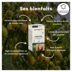 Biovetol Pipettes antiparasitaires Basse cour