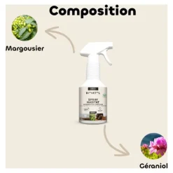 Biovetol spray habitat anti puces