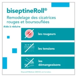 Biseptine Roll cicatrices