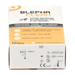 Blephaclean compresses imprégnées