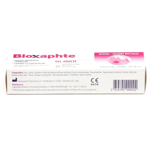 Bloxaphte gel adulte