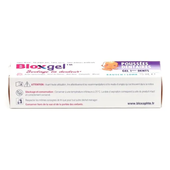 Bloxgel poussées dentaires