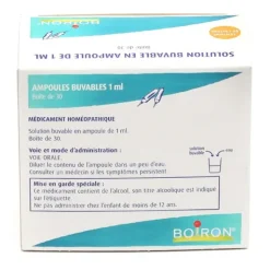 Boiron Cartilago 4 CH ampoules buvables