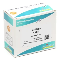 Boiron Cartilago 4 CH ampoules buvables