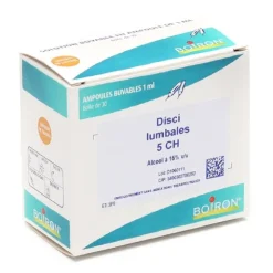 Boiron Disci Lumbales 5 CH ampoules buvables