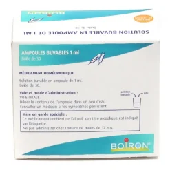Boiron Disci Lumbales 5 CH ampoules buvables