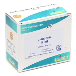 Boiron Glauconie 8 DH ampoules buvables