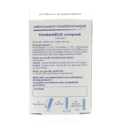 Boiron Hamamelis composé pack de granules homéopathiques