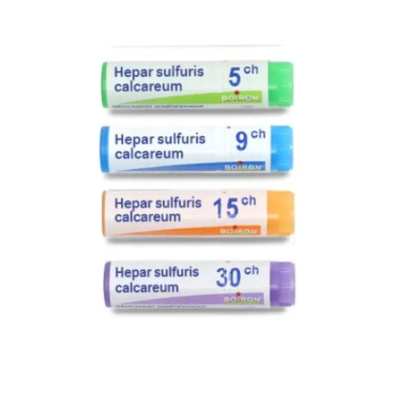 Boiron Hepar sulfuris calcareum dose