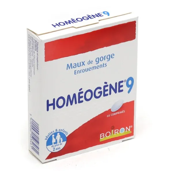 Boiron Homéogène 9 comprimé à sucer