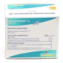 Boiron Meduloss 8 DH ampoules buvables