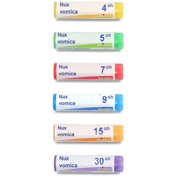 Boiron Nux vomica dose