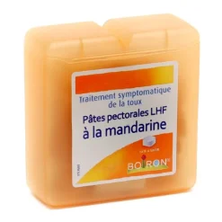 Boiron pâtes pectorales LHF à la mandarine