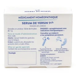 Boiron Serum de Yersin 9CH pack de doses homéopathiques