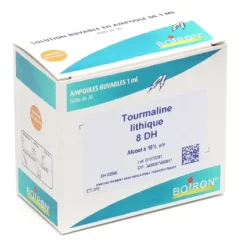 Boiron Tourmaline Lithique 8 DH ampoules buvables