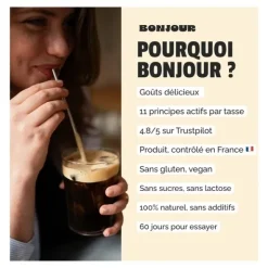 Bonjour Drink Boisson aux champignons