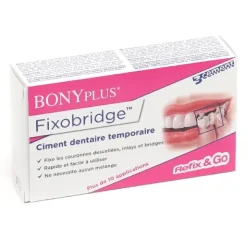 Bonyplus Fixobridge ciment dentaire temporaire