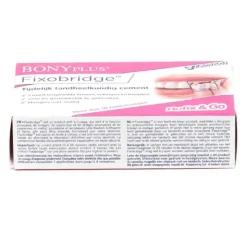 Bonyplus Fixobridge ciment dentaire temporaire
