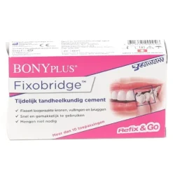 Bonyplus Fixobridge ciment dentaire temporaire