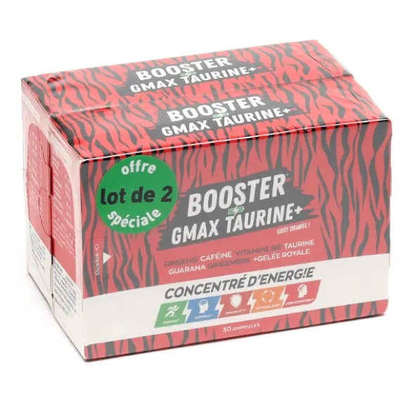 Booster Gmax Taurine+ ampoules