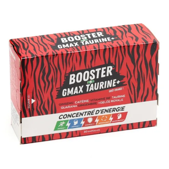 Booster Gmax Taurine+ ampoules
