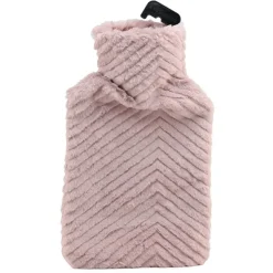 Bouillotte à eau en caoutchouc Adulte avec housse