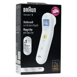 Braun Thermomètre frontal Sensian 3