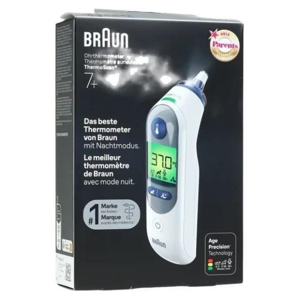 Braun ThermoScan 7+ Thermomètre auriculaire électronique