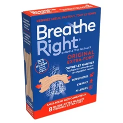 Breathe Right bandelettes nasales Original Extra Fort
