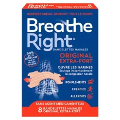 Breathe Right bandelettes nasales Original Extra Fort