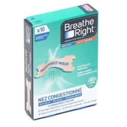 Breathe Right Menthol bandelettes nasales